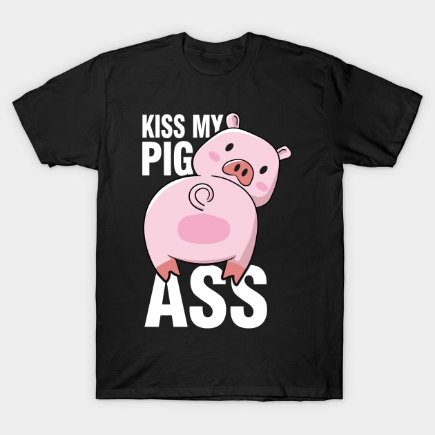 Pigs Butt Piglet Ass T-Shirt by Tobias Store